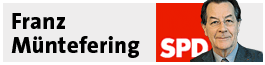 Banner: Internetauftritt von 
  Franz M&uuml;ntefering