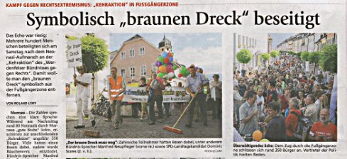 Zeitungsartikel vom 30.6.1008